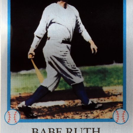 0029 Babe Ruth Silver Card 0409